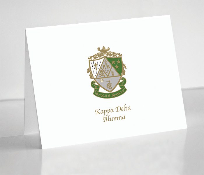 Kappa Delta Alumna Note Card