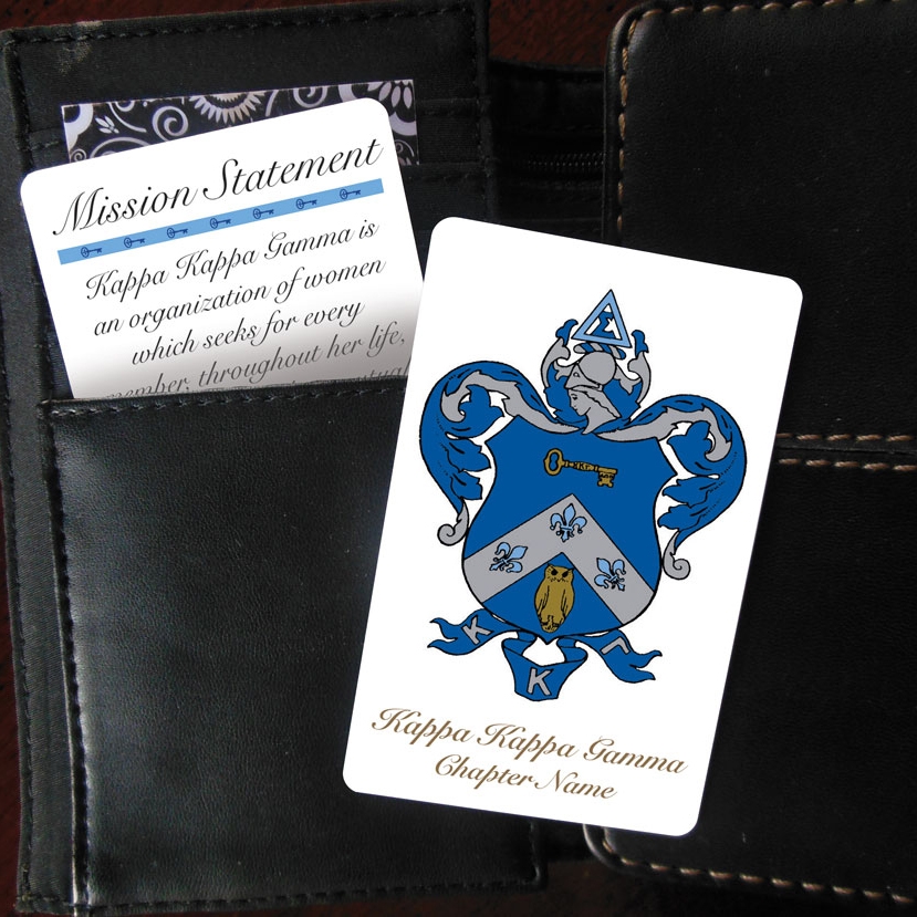 Kappa Kappa Gamma Business Card Holder