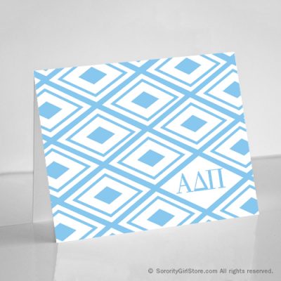 Alpha Delta Pi Stickerbogen – Girl Power Design | 15 Aufkleber, Abziehbar | Offiziell Lizenziert