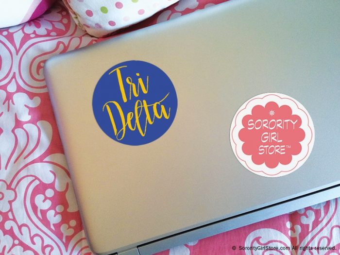 Delta Delta Delta Sticker - Tri Delta