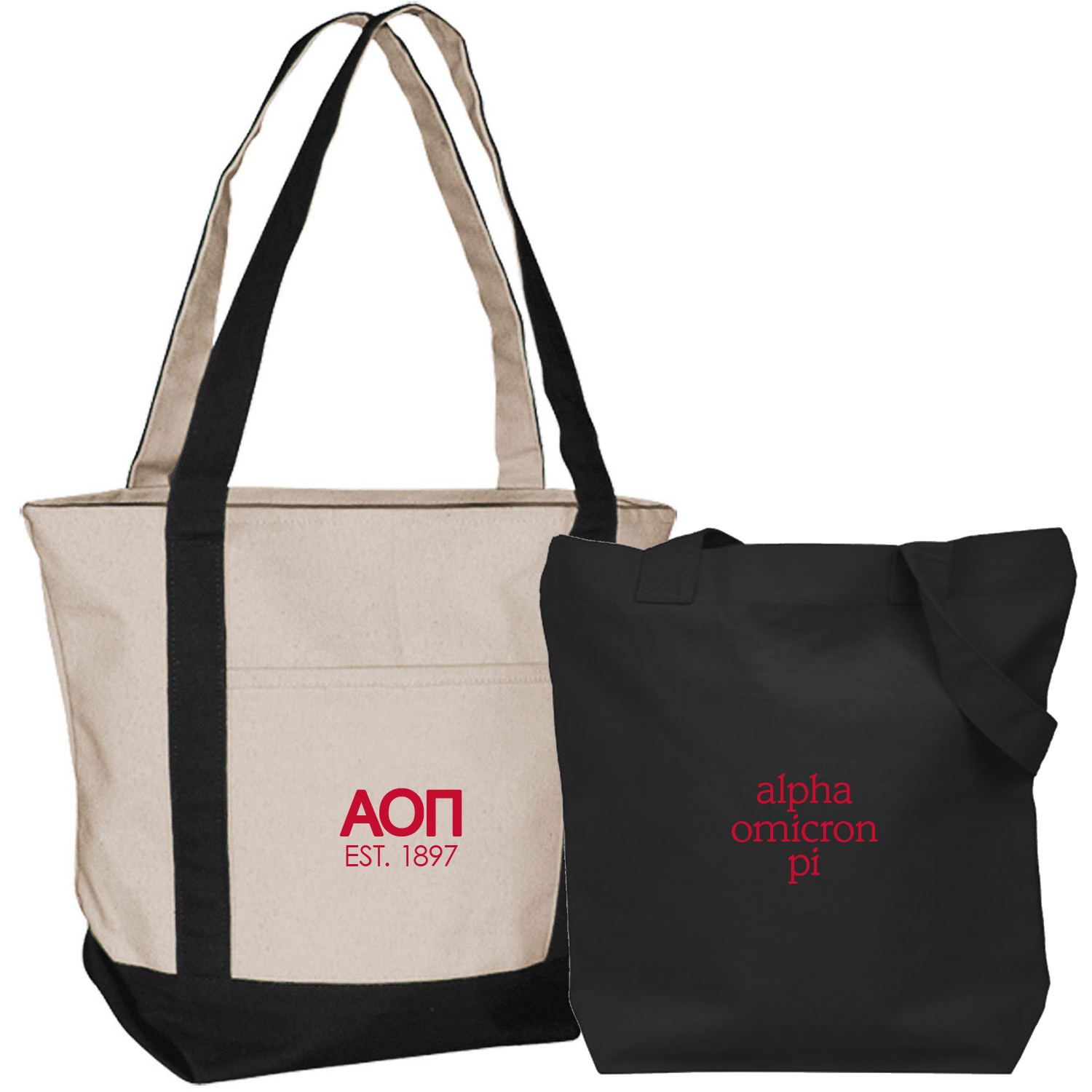 Alpha Omicron Pi Tote
